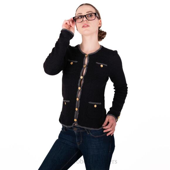 Trina Turk Vermouth Wool Cardigan -  S - Picture 1 of 9
